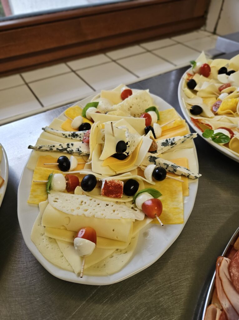 studený raut, catering, Pod Tesákem